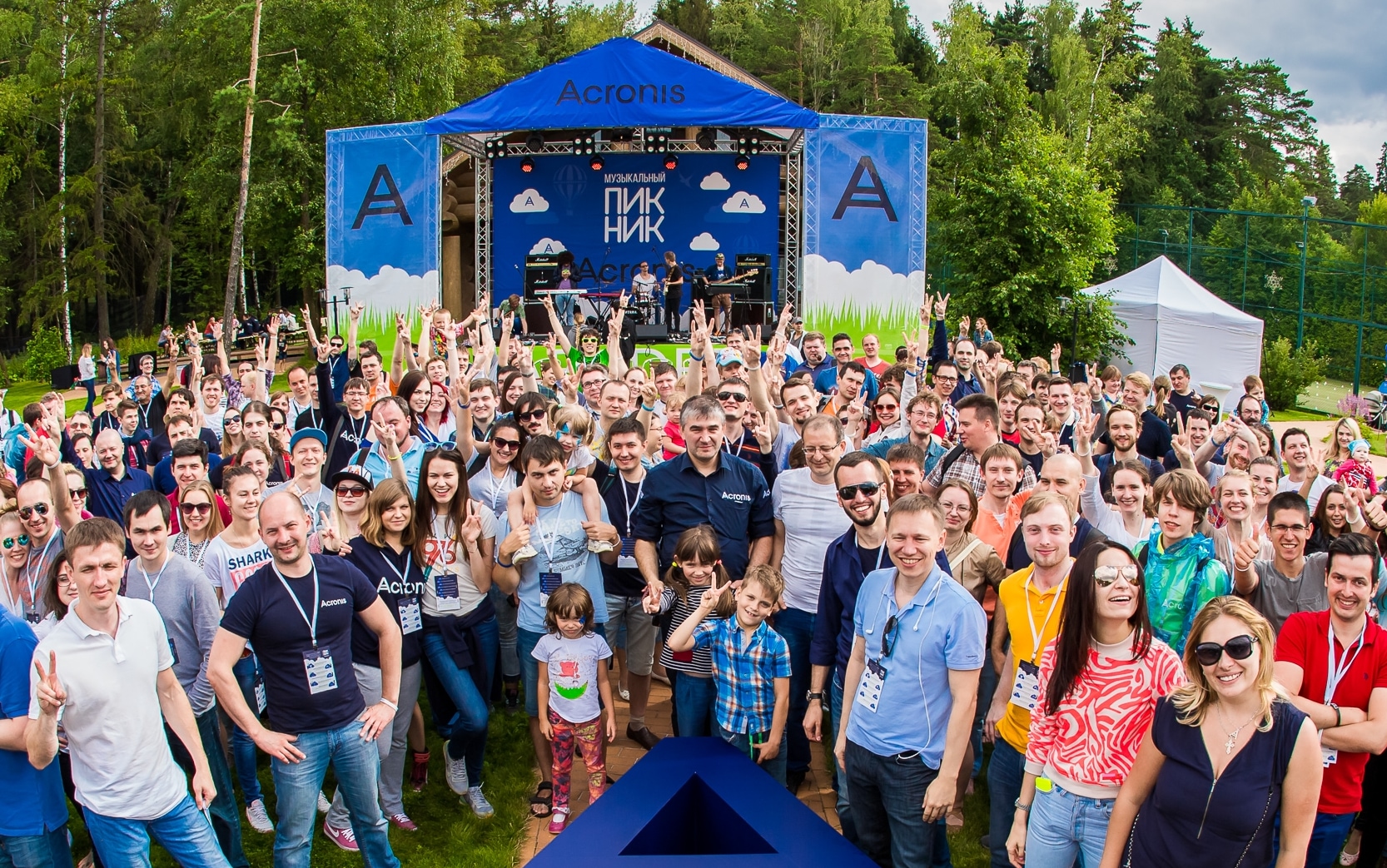 Я и команда Acronis